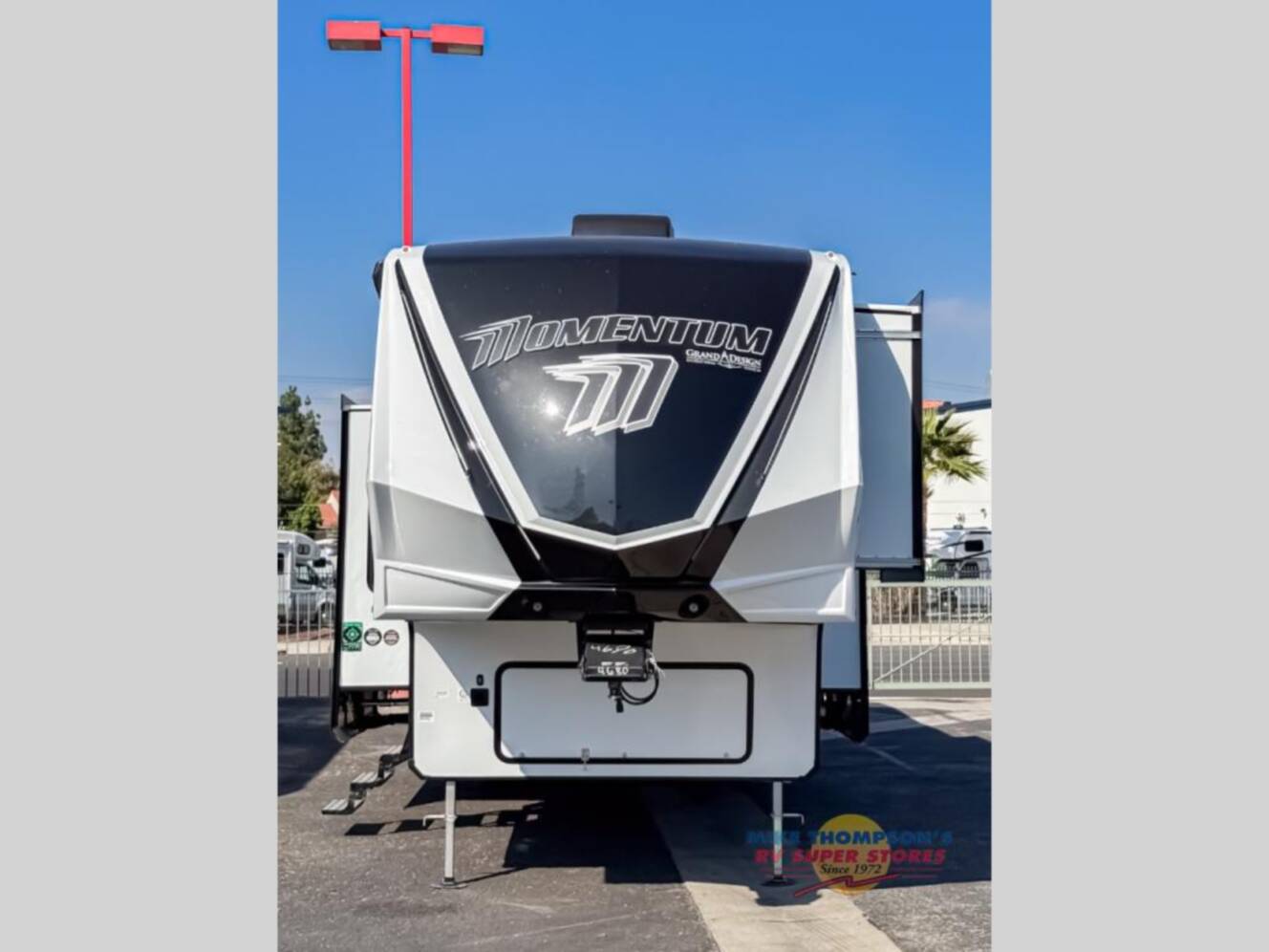 A photo of this 2026 Grand Design Momentum G-Class 394G