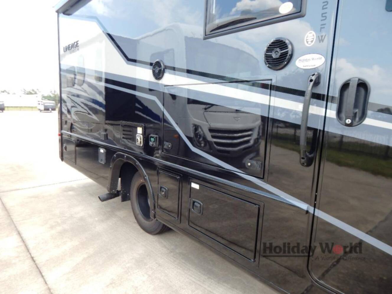 A photo of this 2026 Grand Design Lineage Series M 25FW