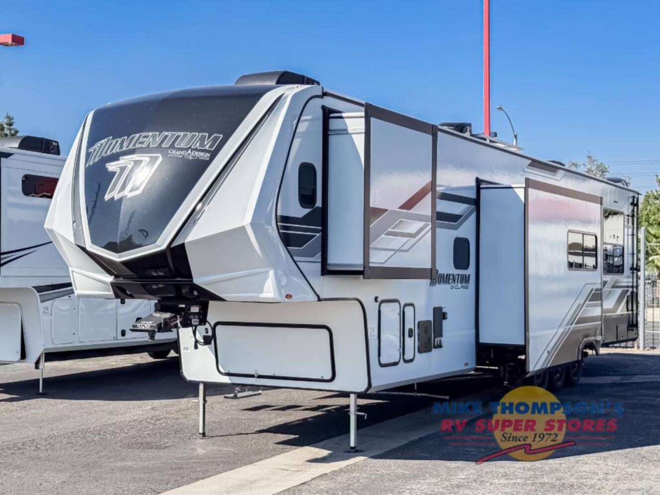 A photo of this 2026 Grand Design Momentum G-Class 394G
