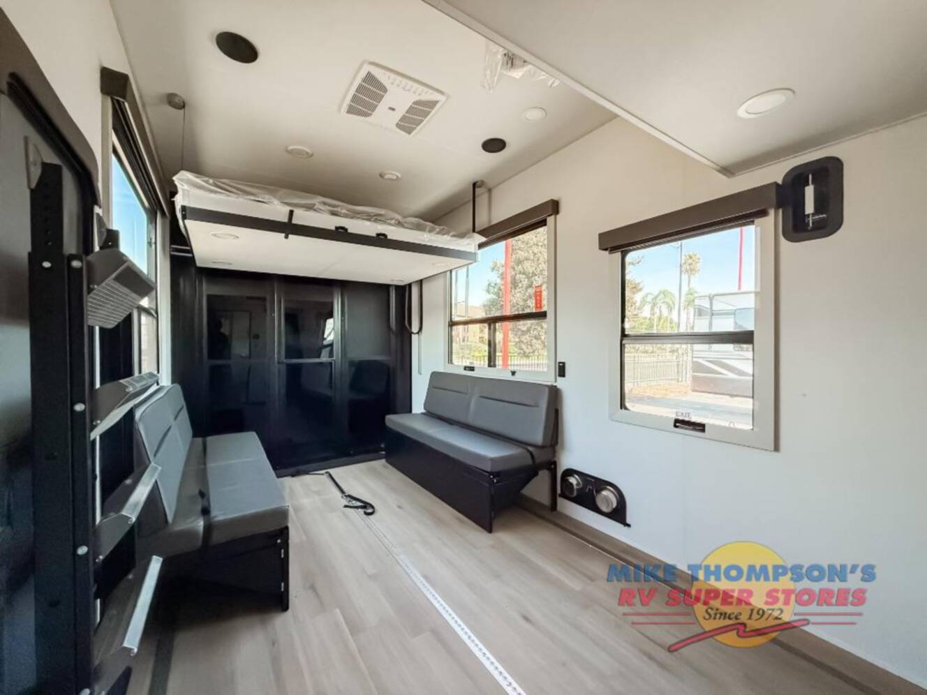 A photo of this 2026 Grand Design Momentum M-Class 381MS