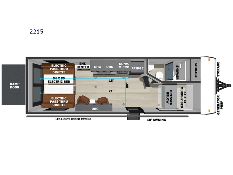 2026 Forest River Rv Stealth 2215 in las vegas NV