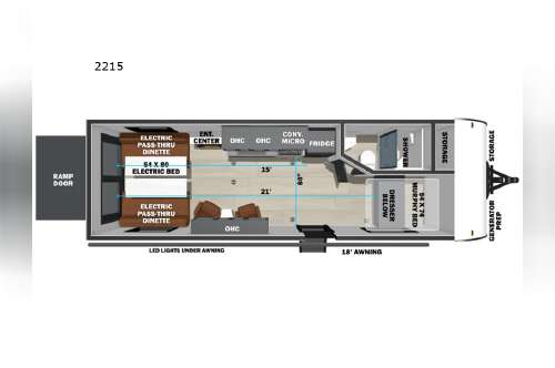 2026 Forest River Rv Stealth 2215 in las vegas NV