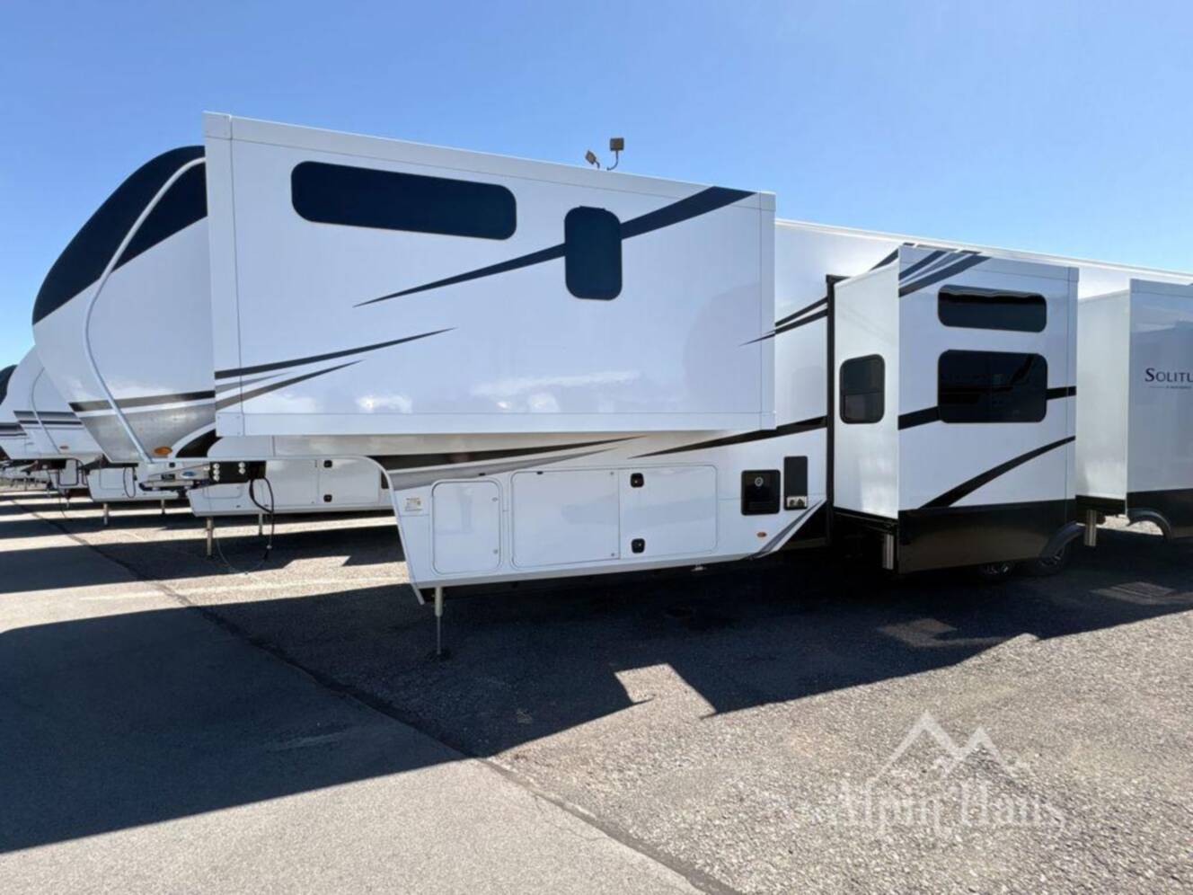 A photo of this 2026 Grand Design Solitude 388MBS