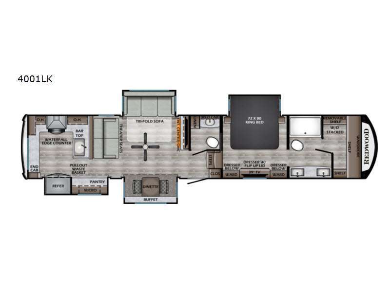 2021 Redwood Rv Redwood 4001LK in katy TX