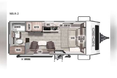 2021 Forest River Rv No Boundaries 19.1 in katy TX