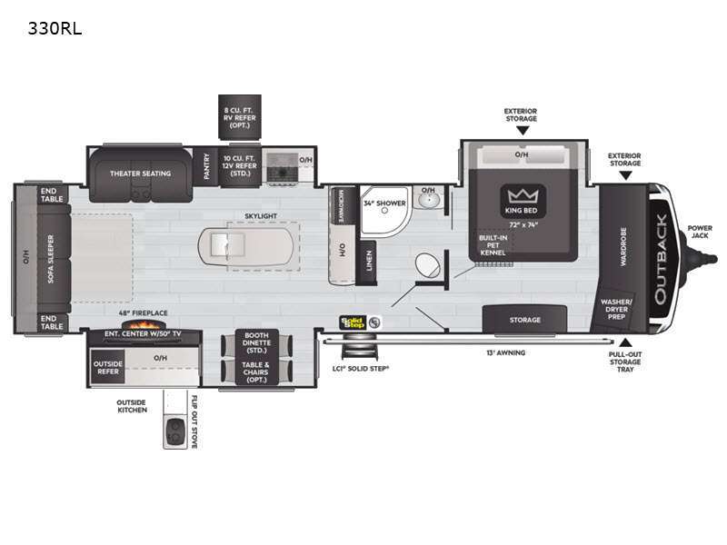 2022 Keystone Rv Outback 330RL in donna TX