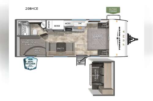 2026 Forest River Rv Puma Camping Edition 20BHCE in nacogdoches TX
