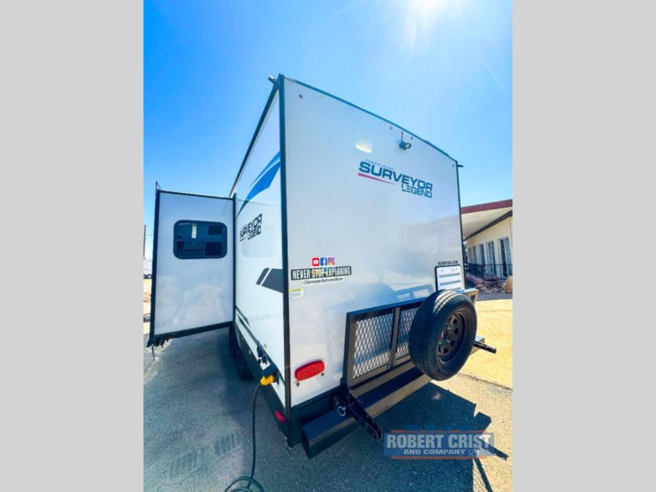 A photo of this 2022 Forest River Rv Surveyor Legend 202RBLE