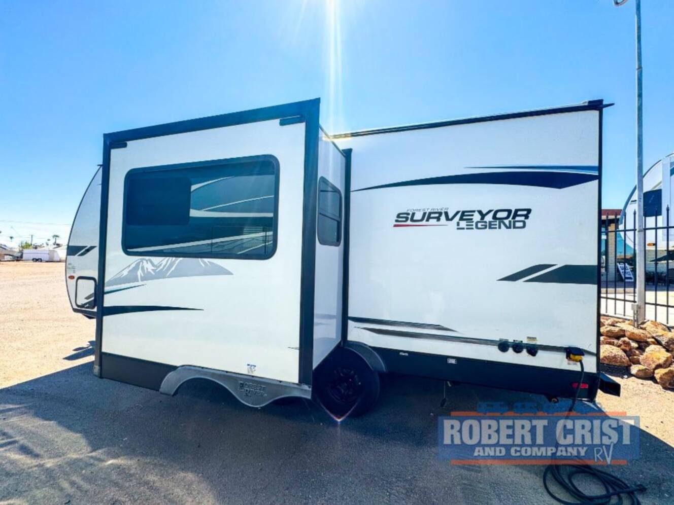 A photo of this 2022 Forest River Rv Surveyor Legend 202RBLE