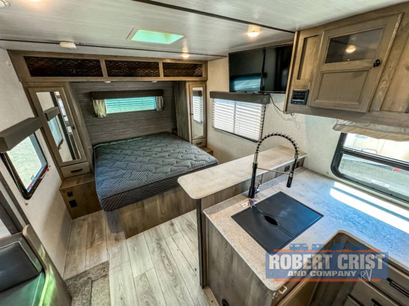 A photo of this 2022 Forest River Rv Surveyor Legend 202RBLE