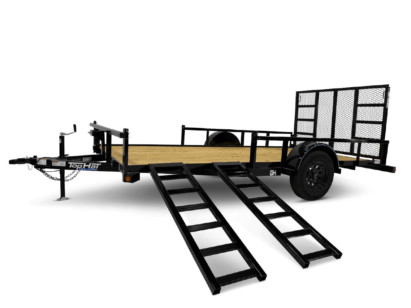 A photo of this 2026 Top Hat Trailers QH BLK 14x83"