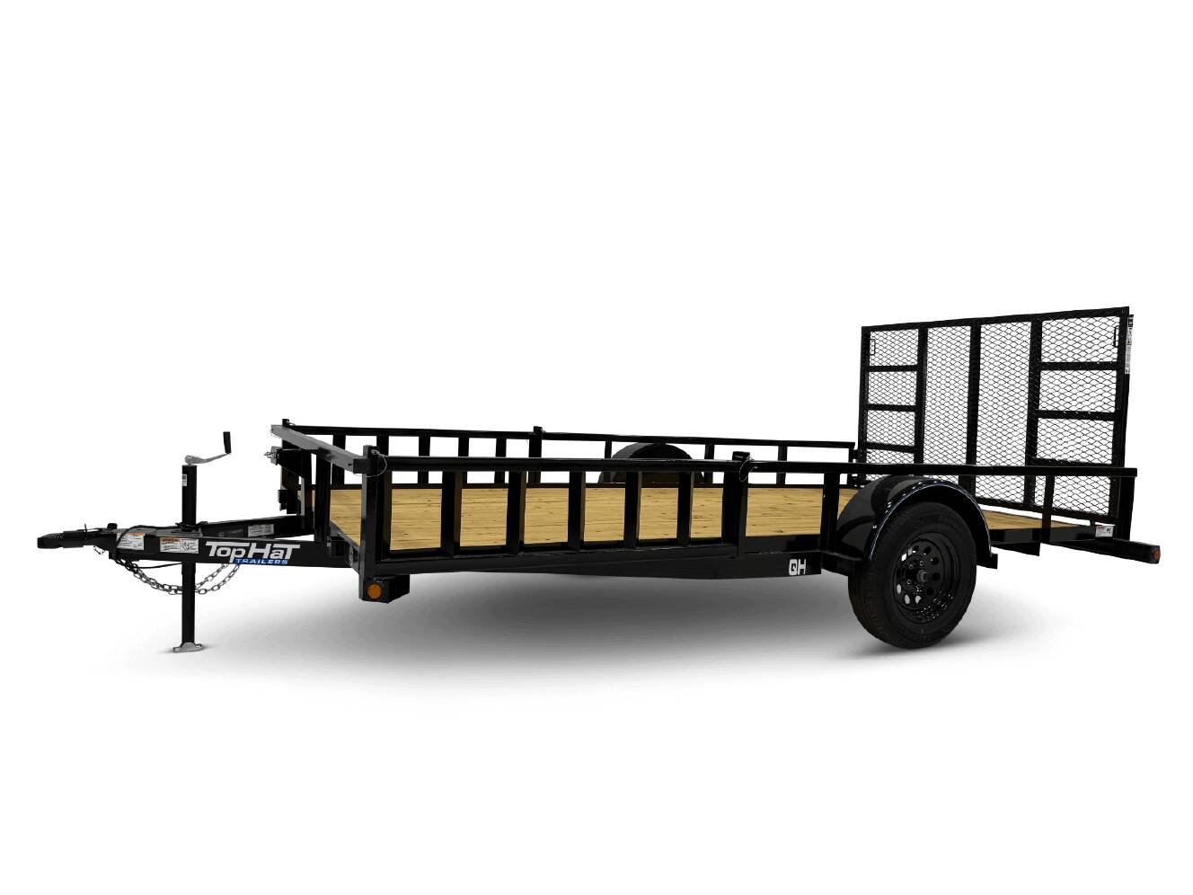 A photo of this 2026 Top Hat Trailers QH BLK 14x83"