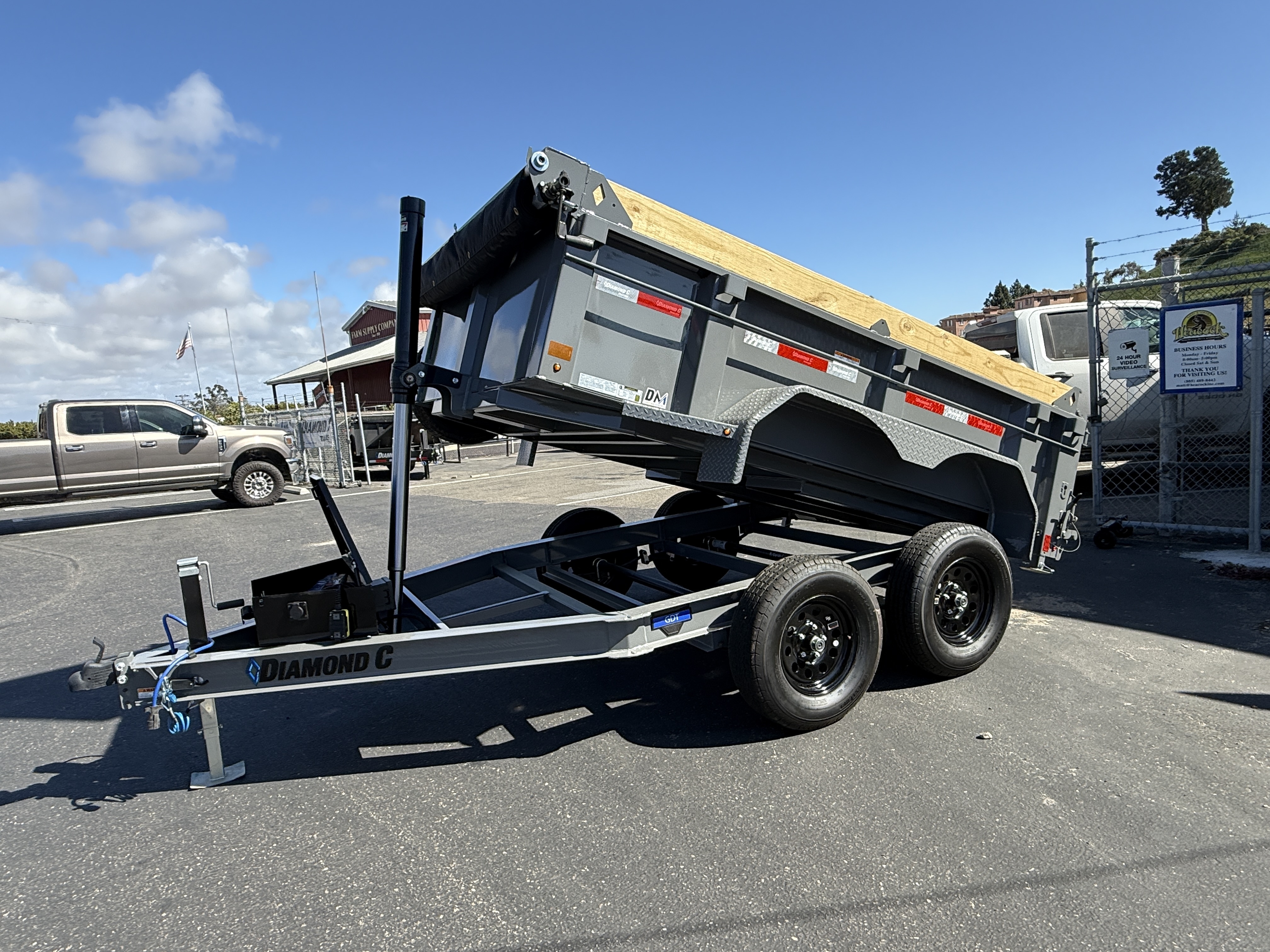 2026 DIAMOND C 6.5 X 10 X 24 GDT235 GENERAL DUTY DUMP TRAILER in Arroyo Grande, CA