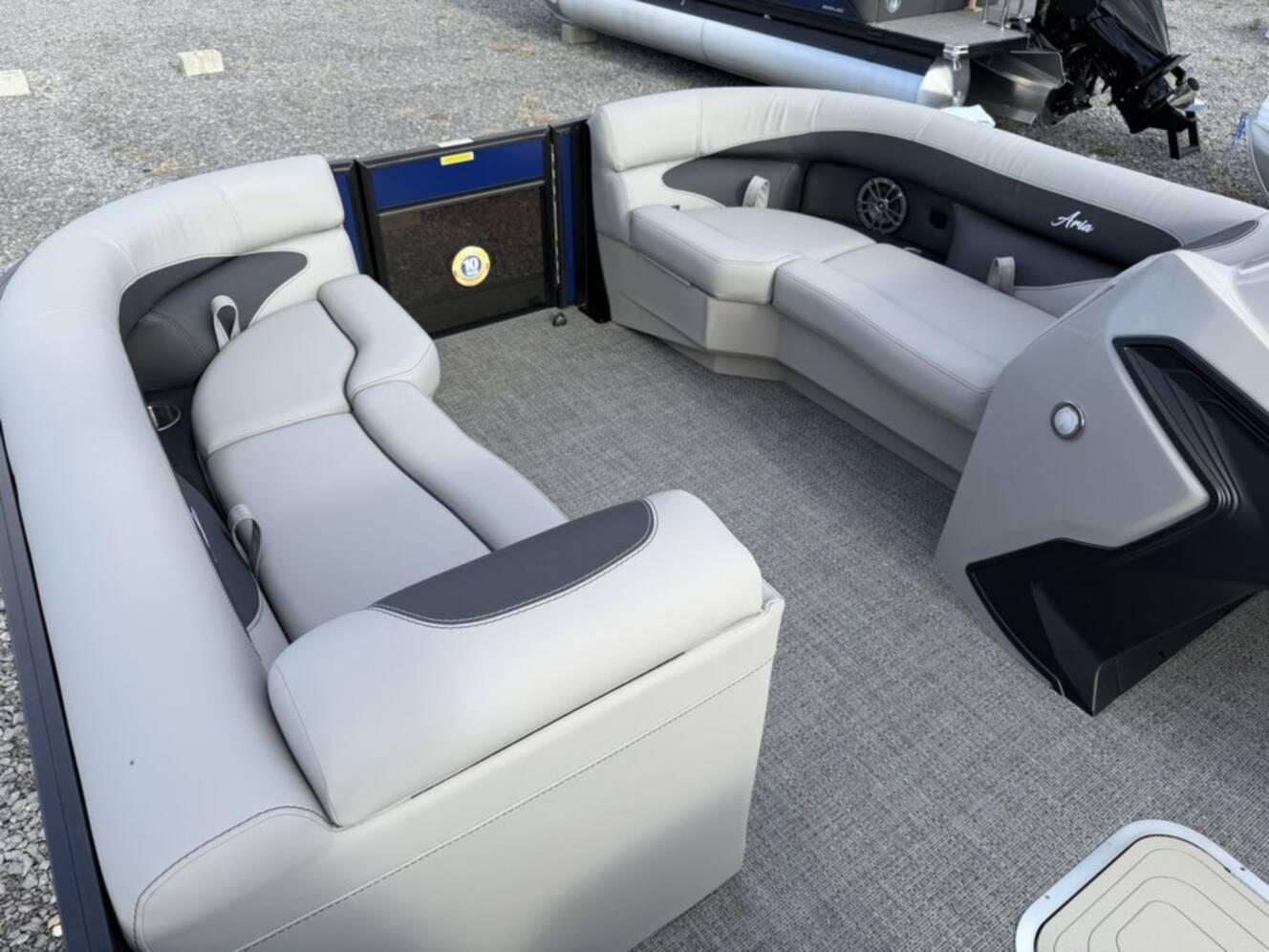A photo of this 2026 Barletta Boats A22UC Triple-Toon