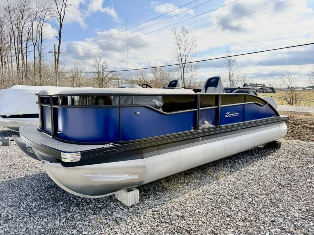 A photo of this 2026 Barletta Boats A22UC Triple-Toon