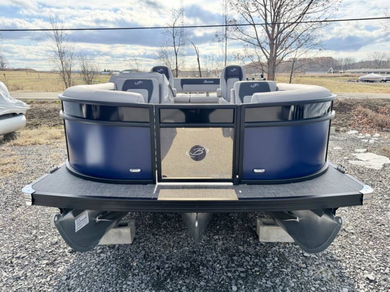 A photo of this 2026 Barletta Boats A22UC Triple-Toon