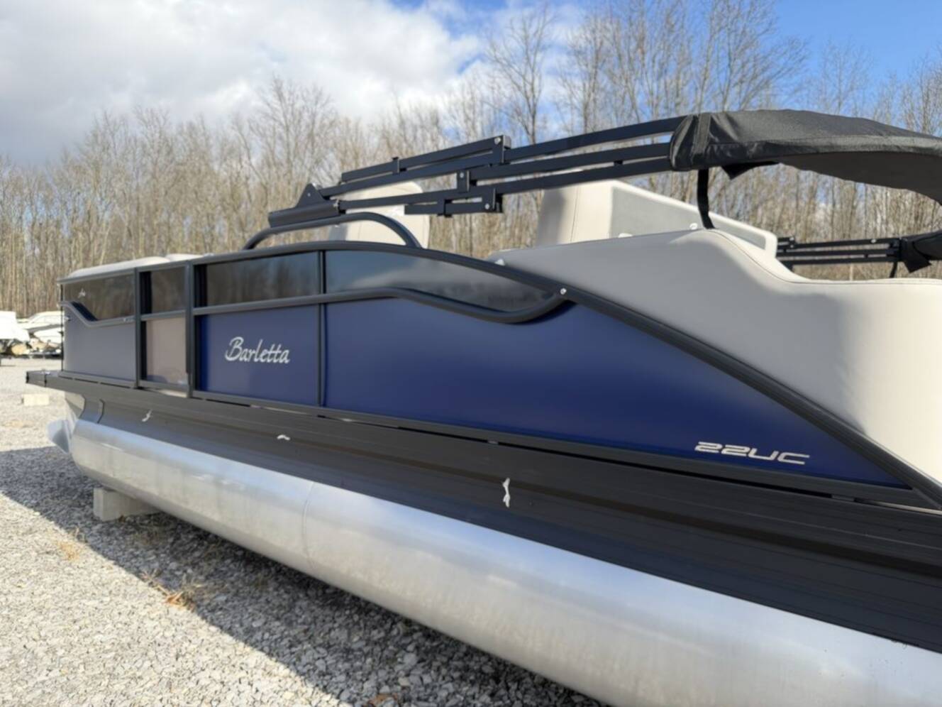 A photo of this 2026 Barletta Boats A22UC Triple-Toon