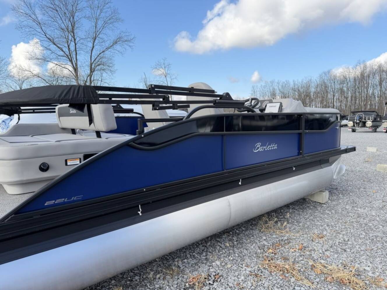 A photo of this 2026 Barletta Boats A22UC Triple-Toon