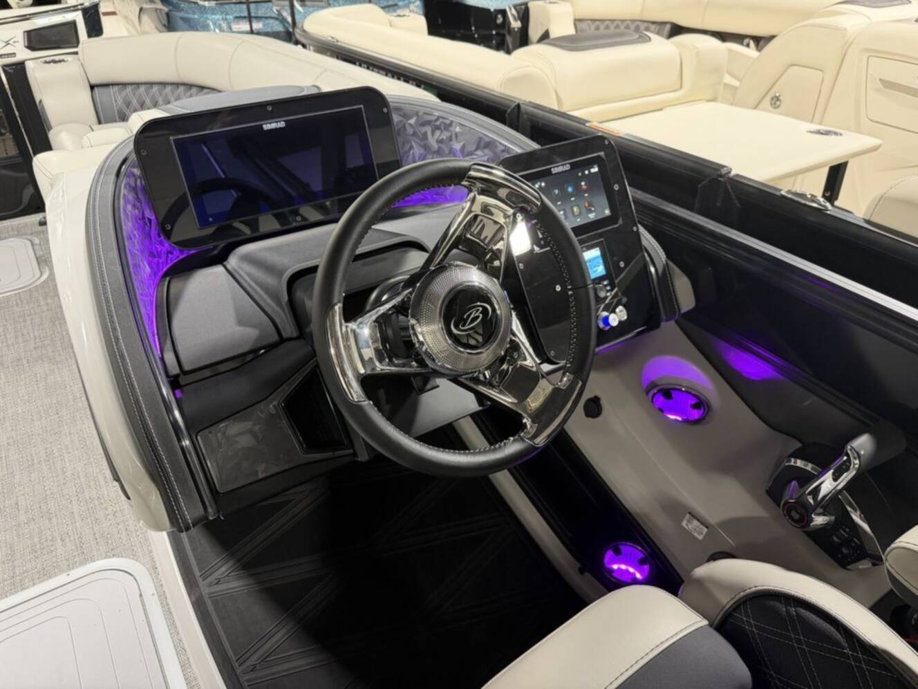 A photo of this 2026 Barletta Boats L23UC Triple-Toon