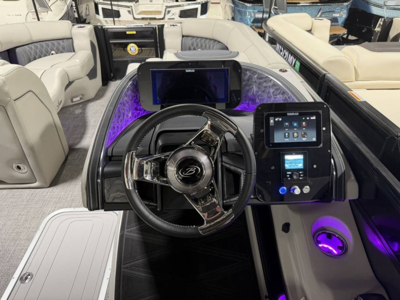 A photo of this 2026 Barletta Boats L23UC Triple-Toon