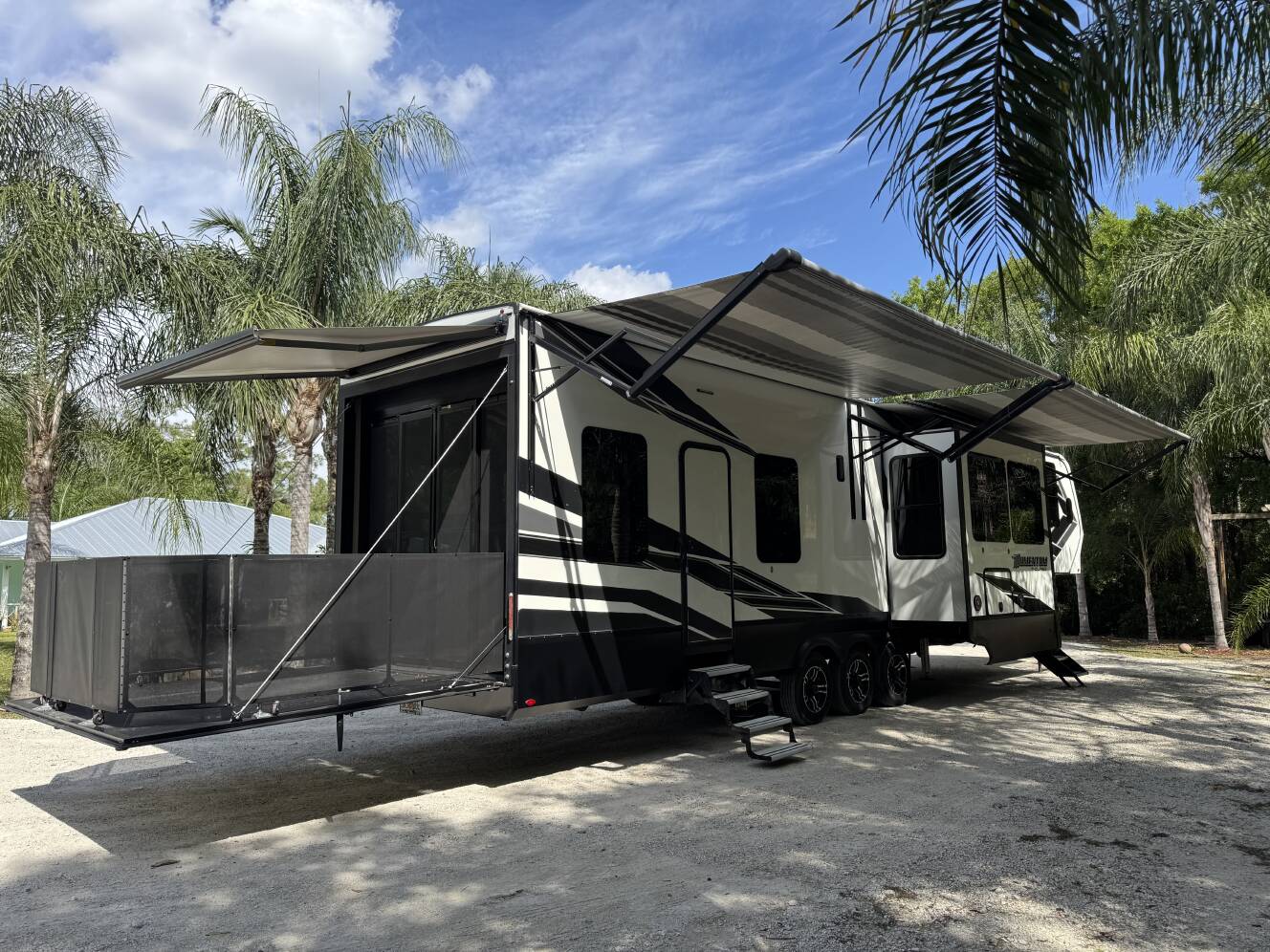 A photo of this 2021 Grand Design MOMENTUM M-CLASS 398MR