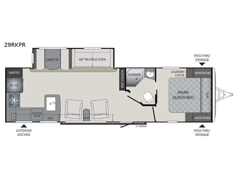 2018 Keystone Rv Premier Ultra Lite 29RKPR in richfield WI