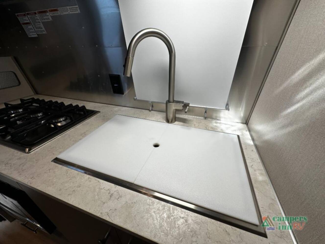 A photo of this 2026 Airstream Caravel 22FB