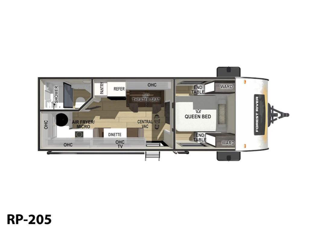 A photo of this 2026 Forest River R-Pod R Pod RP-205