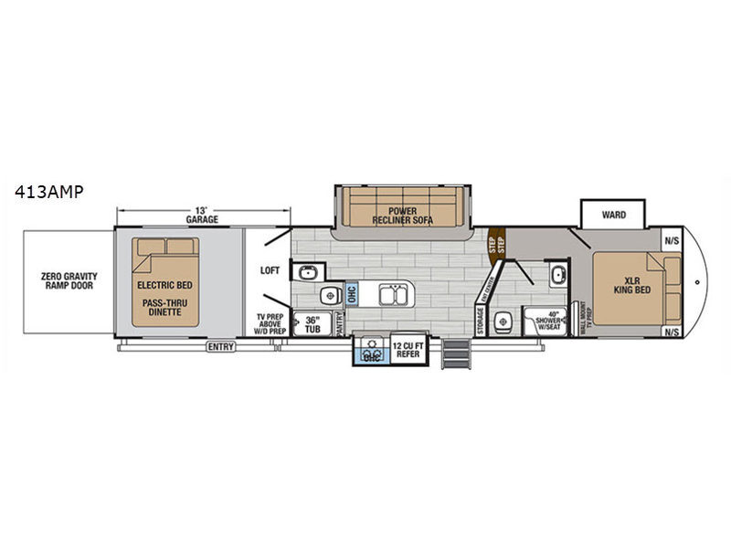 2018 Forest River Rv XLR Thunderbolt 413AMP in odessa TX