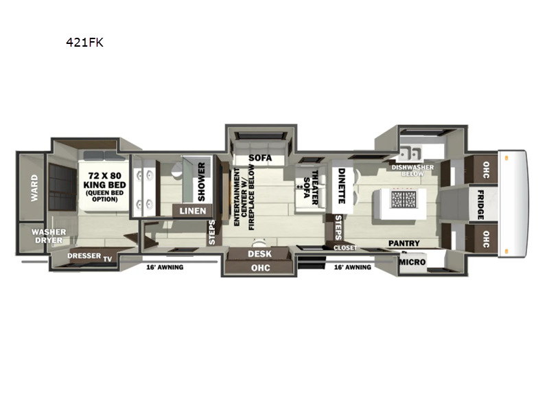 2026 Forest River Rv RiverStone 421FK in odessa TX