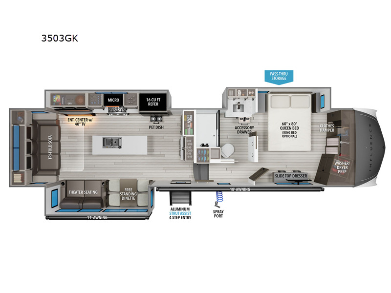 2025 Grand Design Influence 3503GK in odessa TX