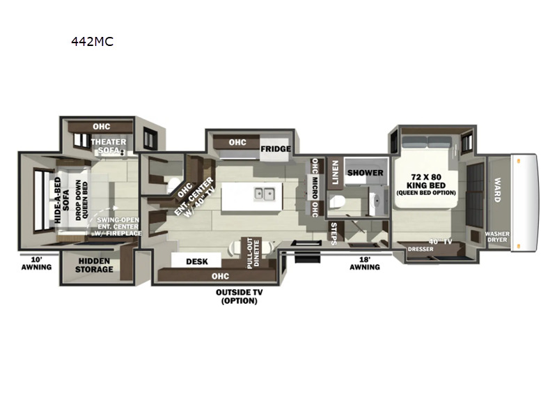 2026 Forest River Rv RiverStone 442MC in slaton TX