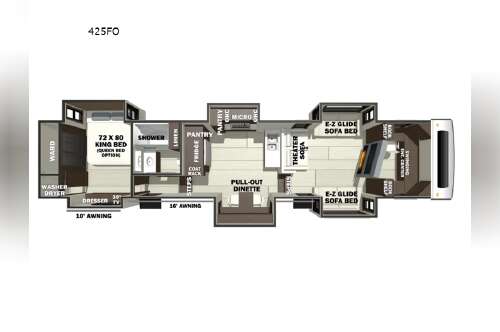 2026 Forest River Rv RiverStone 425FO in slaton TX