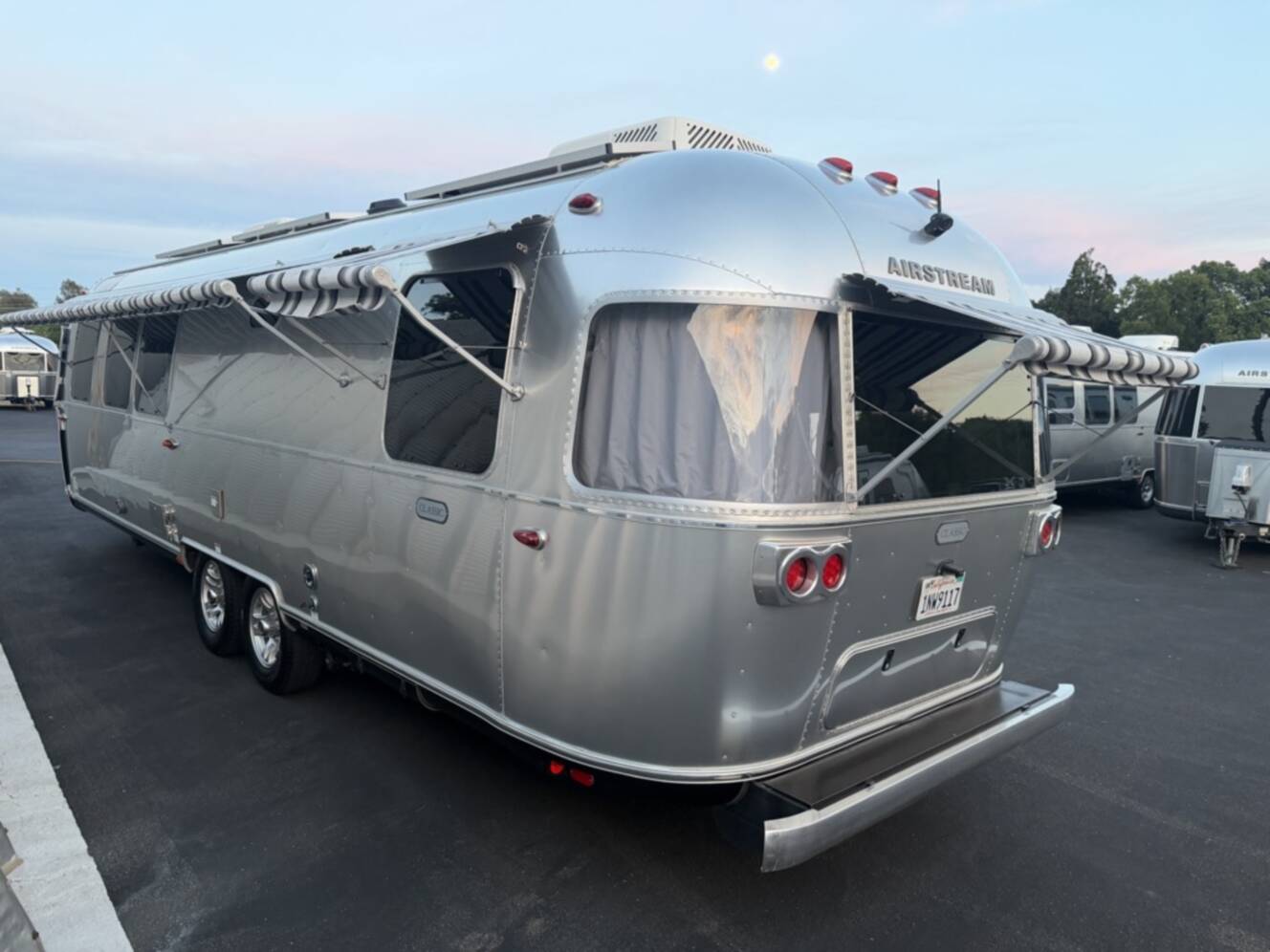 A photo of this 2022 Airstream CLASSIC 30RBQ