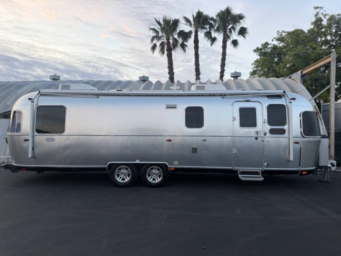 A photo of this 2022 Airstream CLASSIC 30RBQ