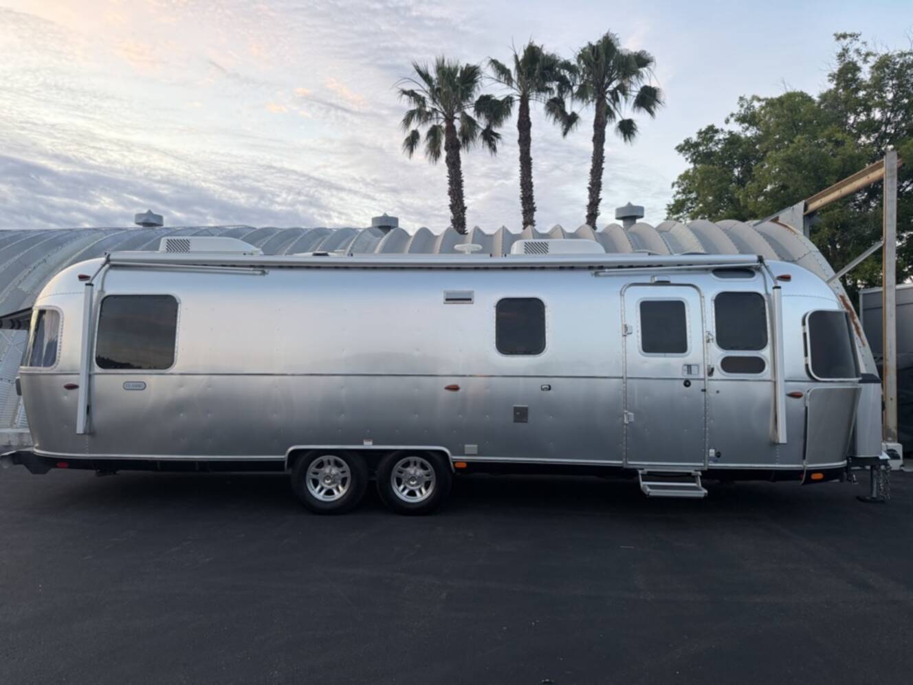 A photo of this 2022 Airstream CLASSIC 30RBQ