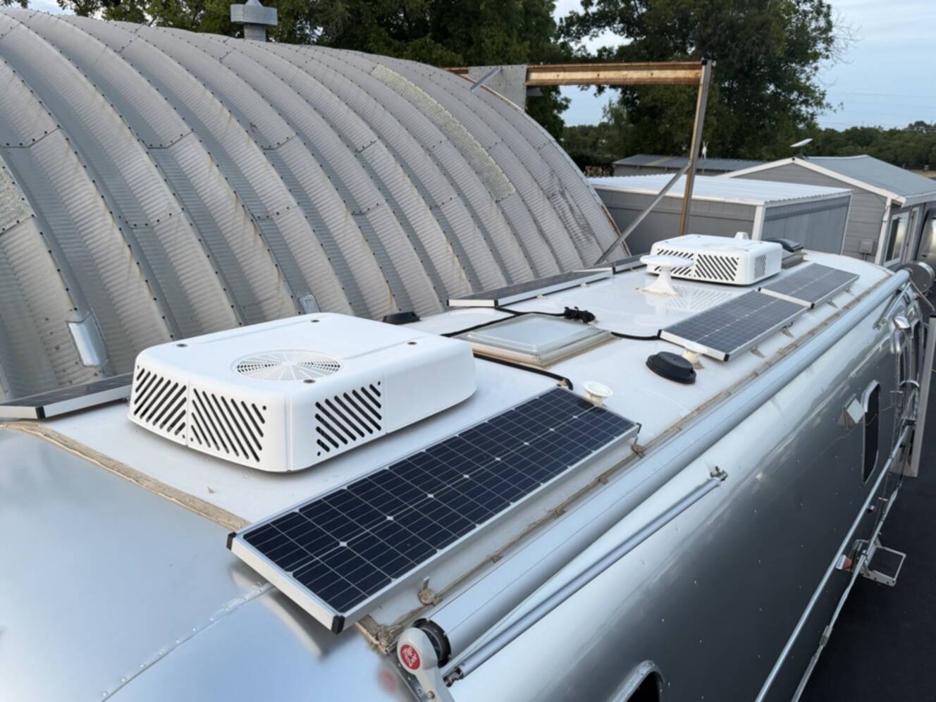 A photo of this 2022 Airstream CLASSIC 30RBQ