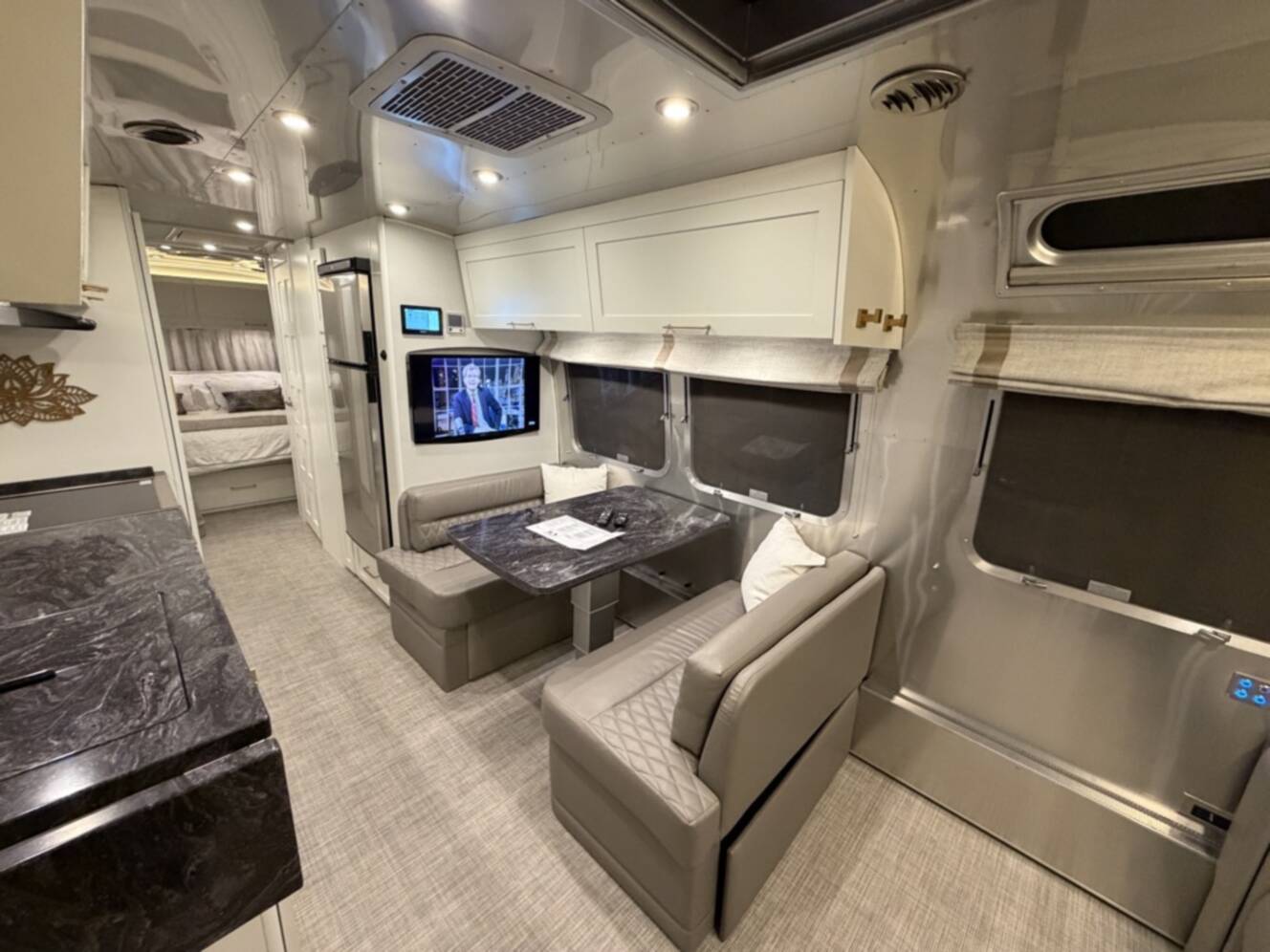A photo of this 2022 Airstream CLASSIC 30RBQ