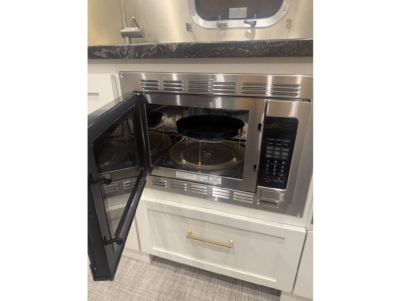 A photo of this 2022 Airstream CLASSIC 30RBQ