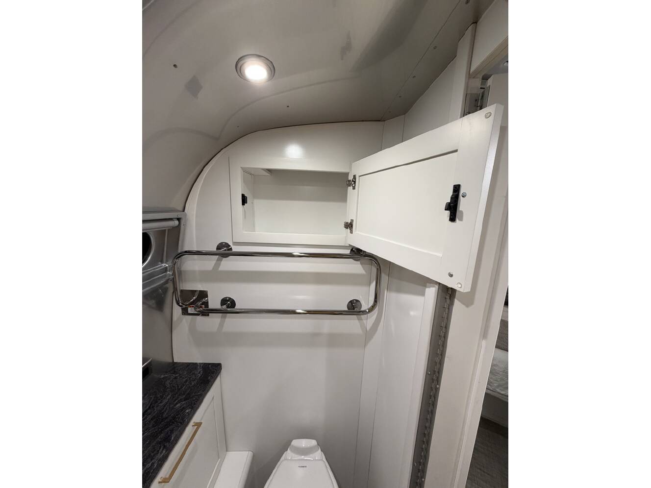 A photo of this 2022 Airstream CLASSIC 30RBQ