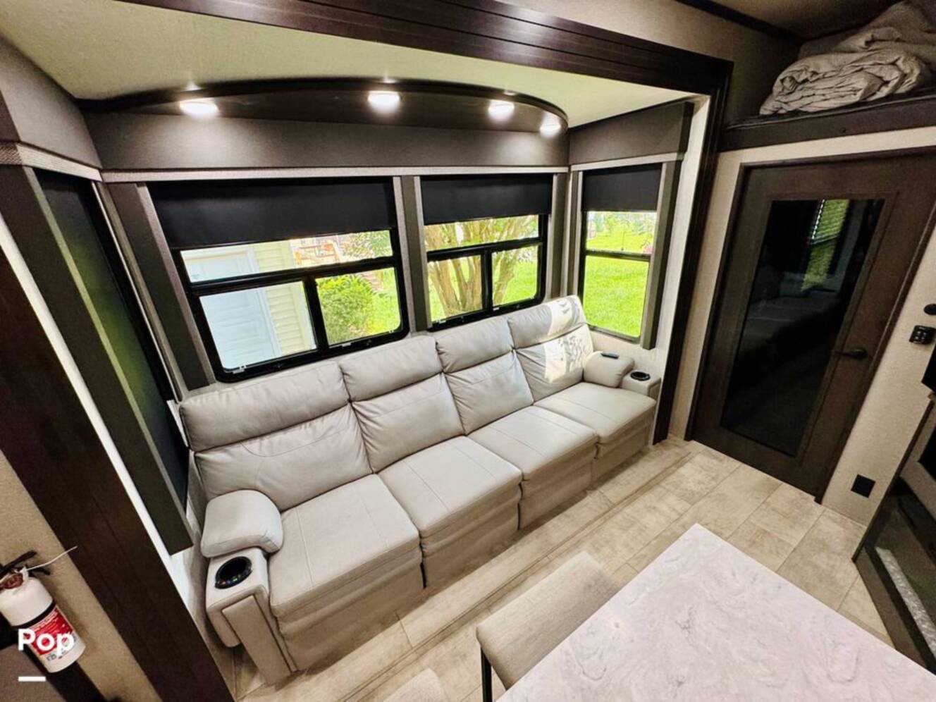 A photo of this 2022 Grand Design Momentum M-Class 351MS