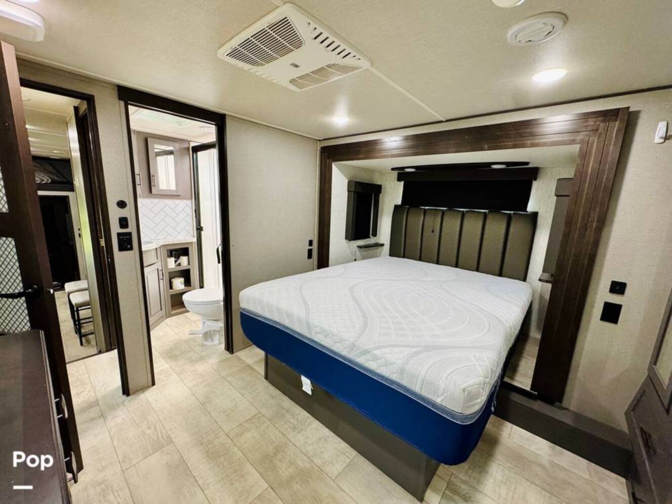 A photo of this 2022 Grand Design Momentum M-Class 351MS