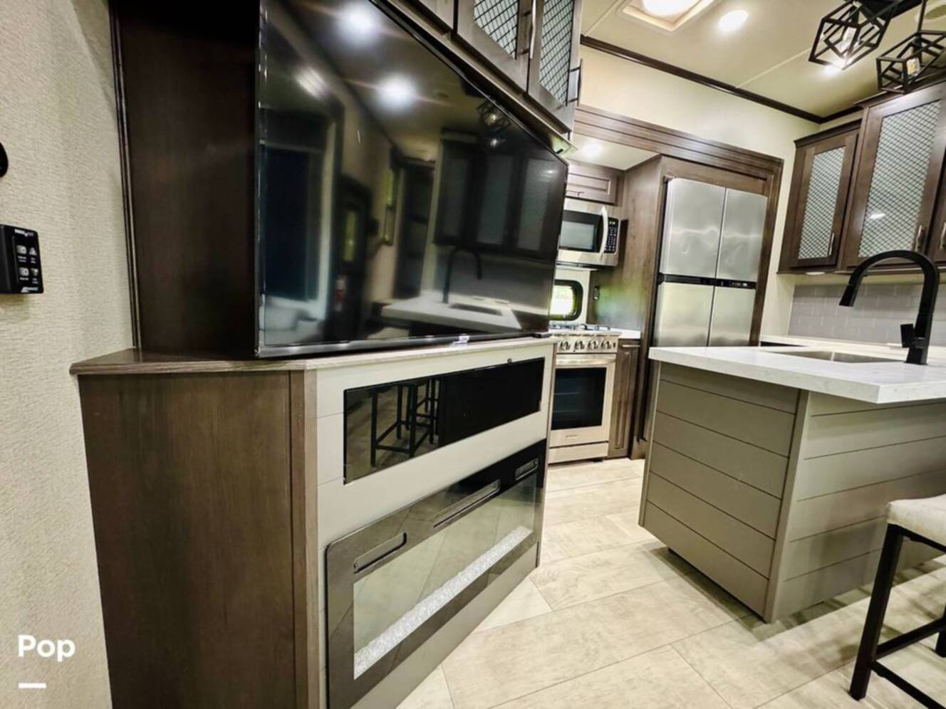 A photo of this 2022 Grand Design Momentum M-Class 351MS
