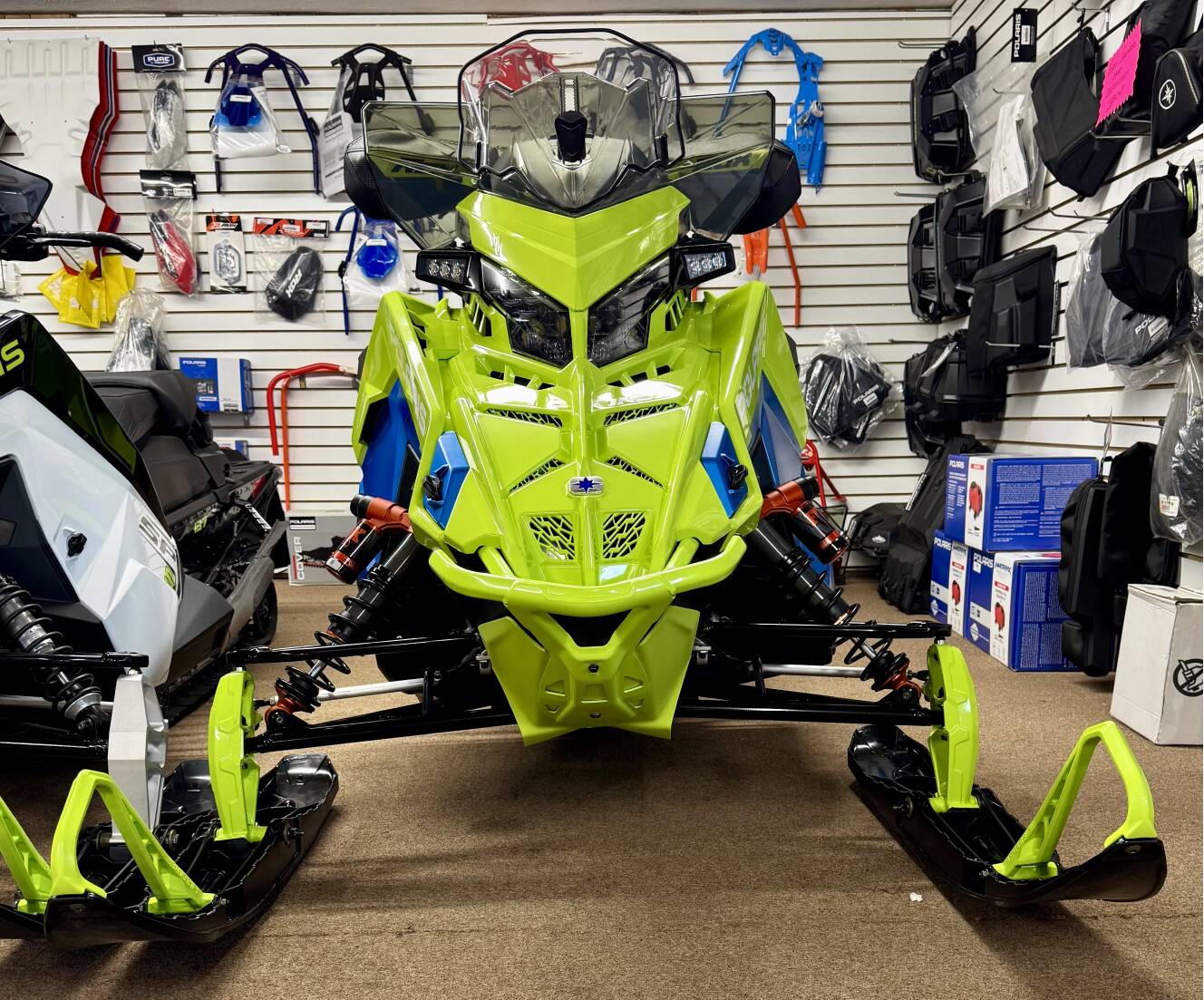 A photo of this 2026 Polaris 650 INDY VR1 137 Dynamix SC ES