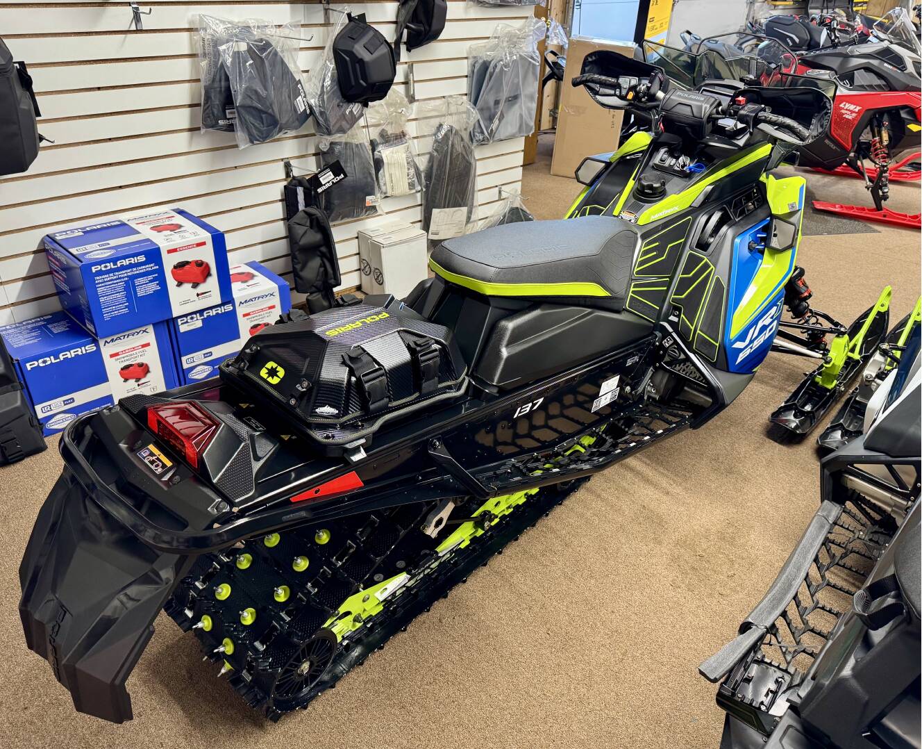 A photo of this 2026 Polaris 650 INDY VR1 137 Dynamix SC ES