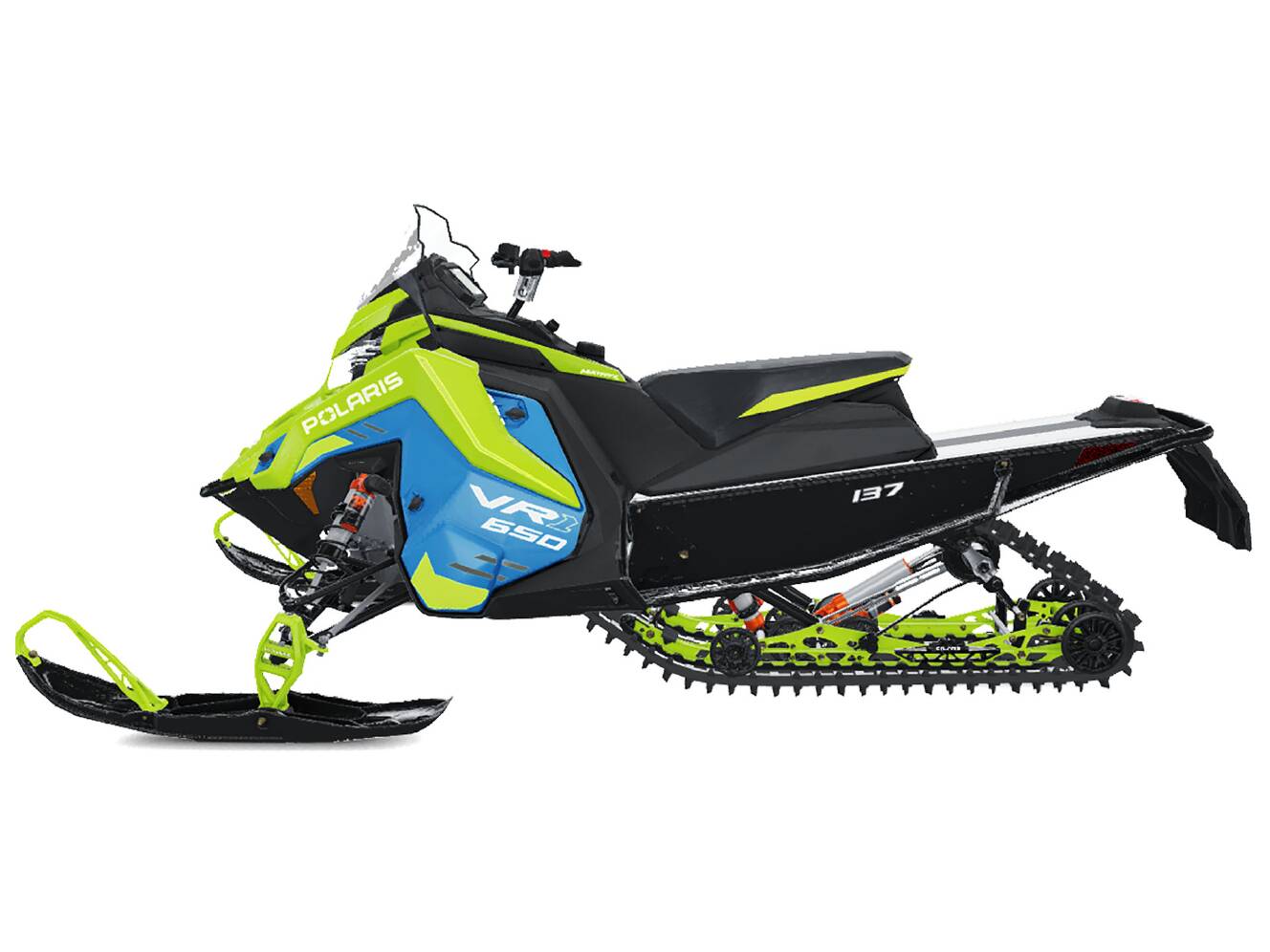 A photo of this 2026 Polaris 650 INDY VR1 137 Dynamix SC ES