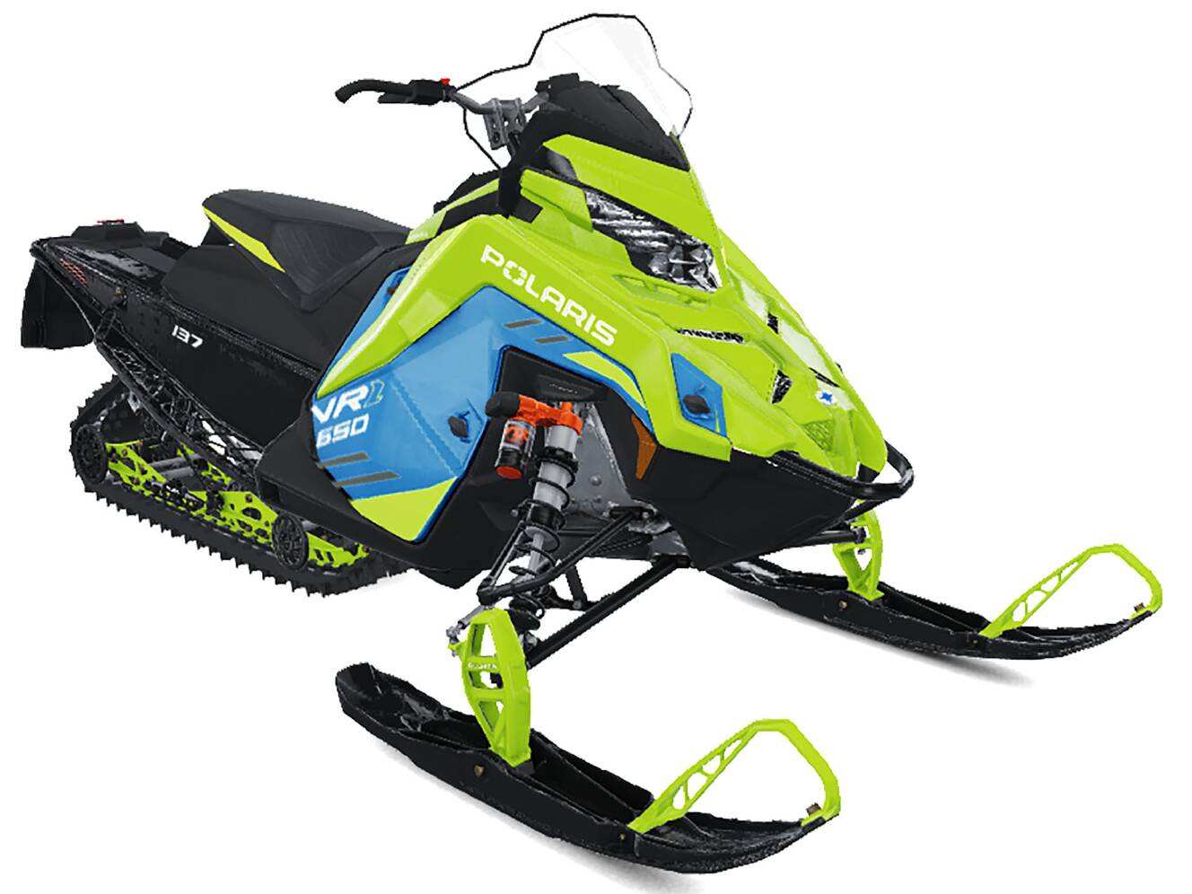 A photo of this 2026 Polaris 650 INDY VR1 137 Dynamix SC ES