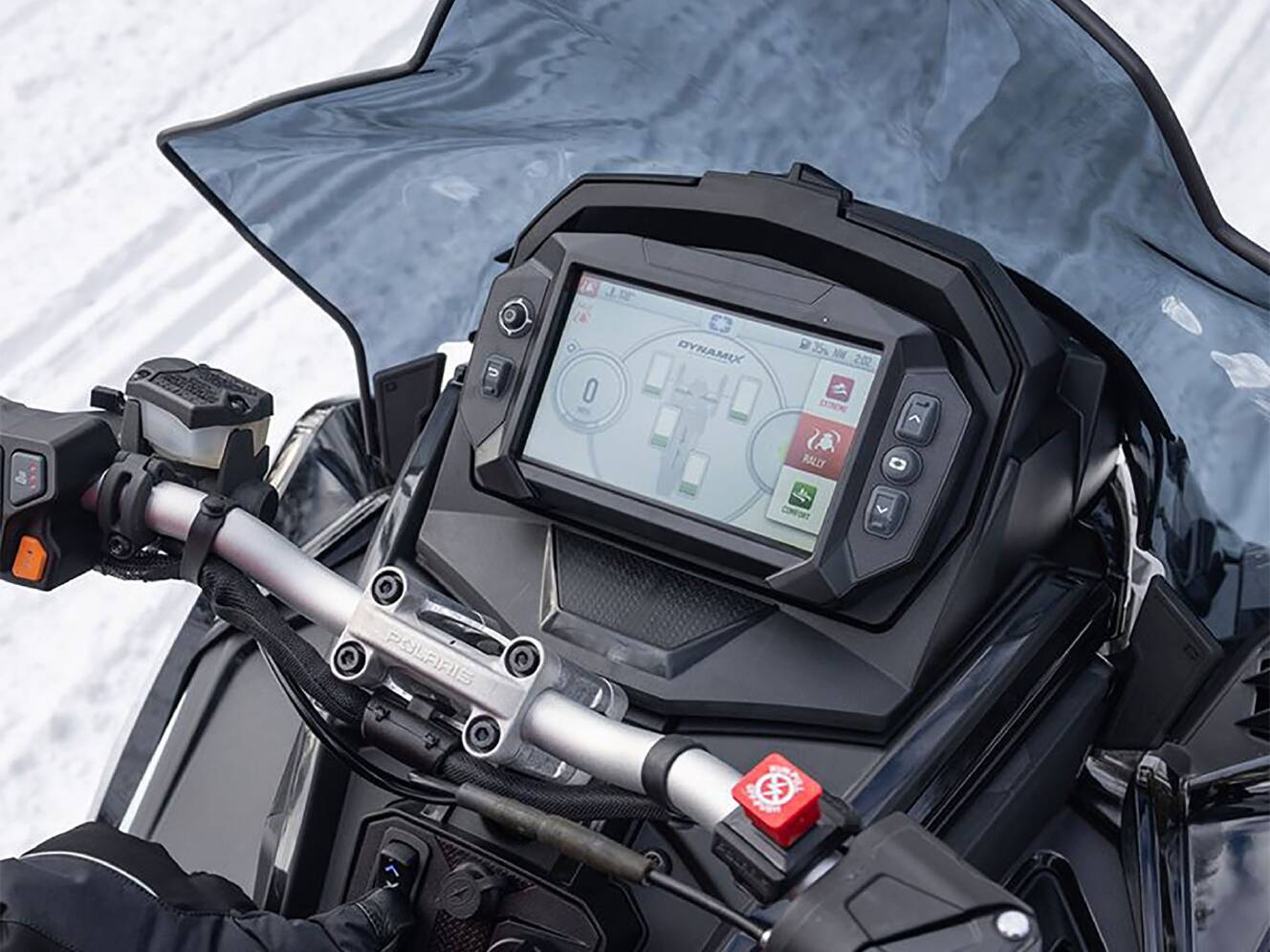 A photo of this 2026 Polaris 650 INDY VR1 137 Dynamix SC ES