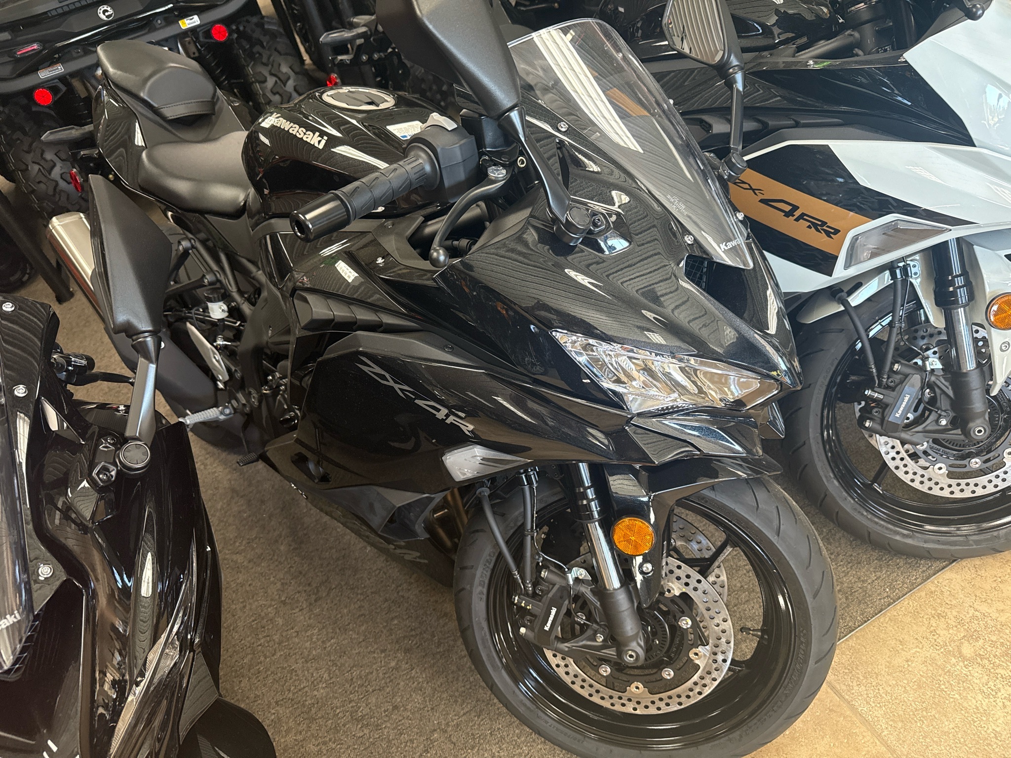 Black Kawasaki Ninja ZX-4R Abs Motorcycles For Sale - Cycle Trader