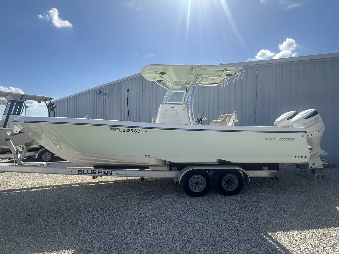A photo of this 2021 Sea Born LX26 CENTER CONSOLE LE XLT